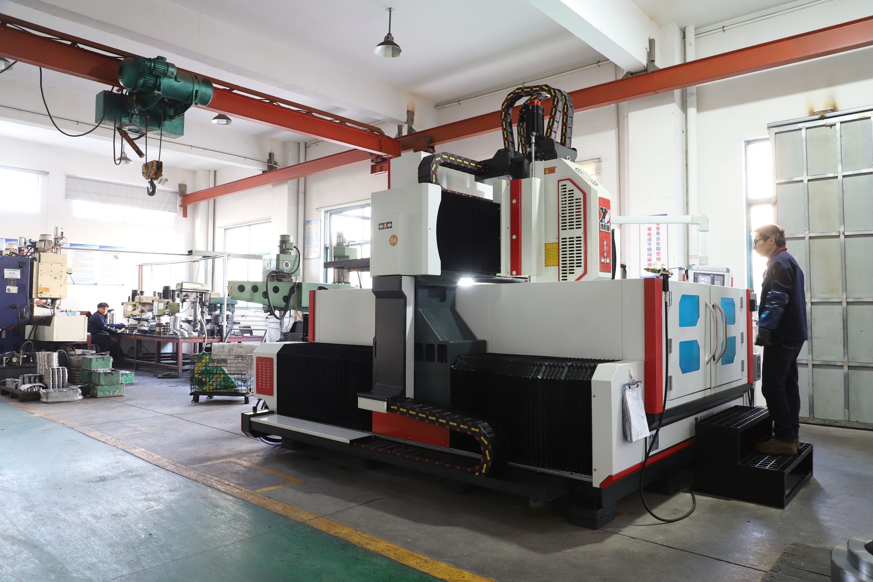CNC equipment reviewed during China supplier capability verification